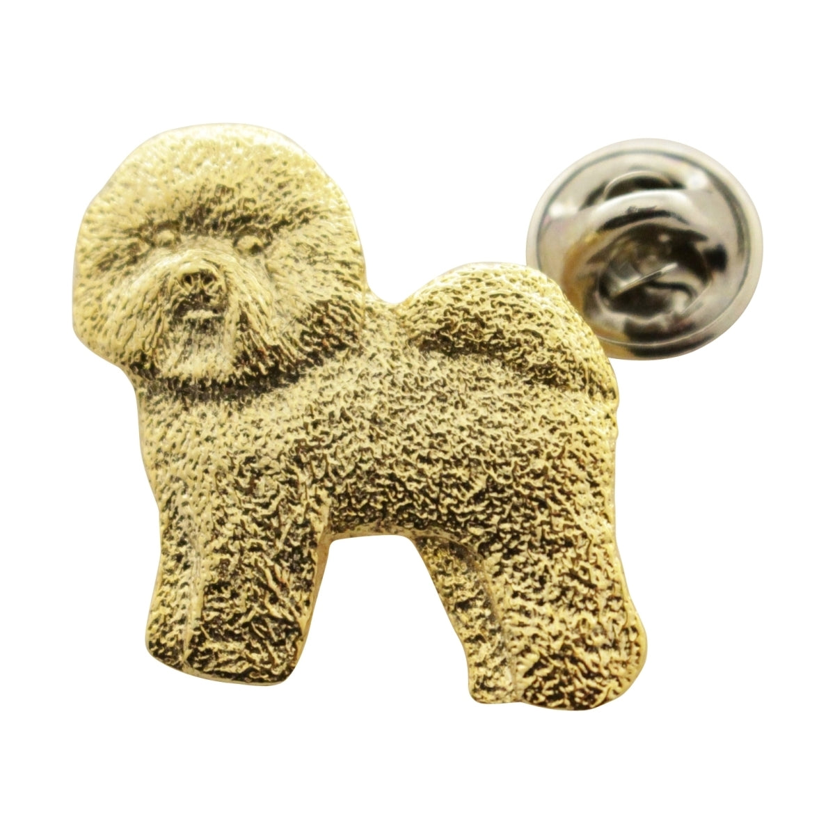 Bichon Frise Pin ~ 24K Gold ~ Lapel Pin ~ Sarah's Treats & Treasures